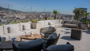 Terraza del hotel Grand Hyatt Barcelona