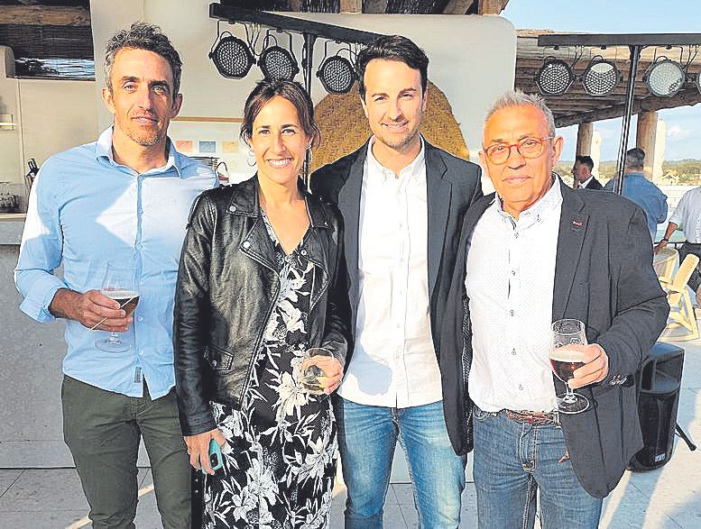 Pere Ginard, Bell Moyá, Toni Roselló y Juan Romo.