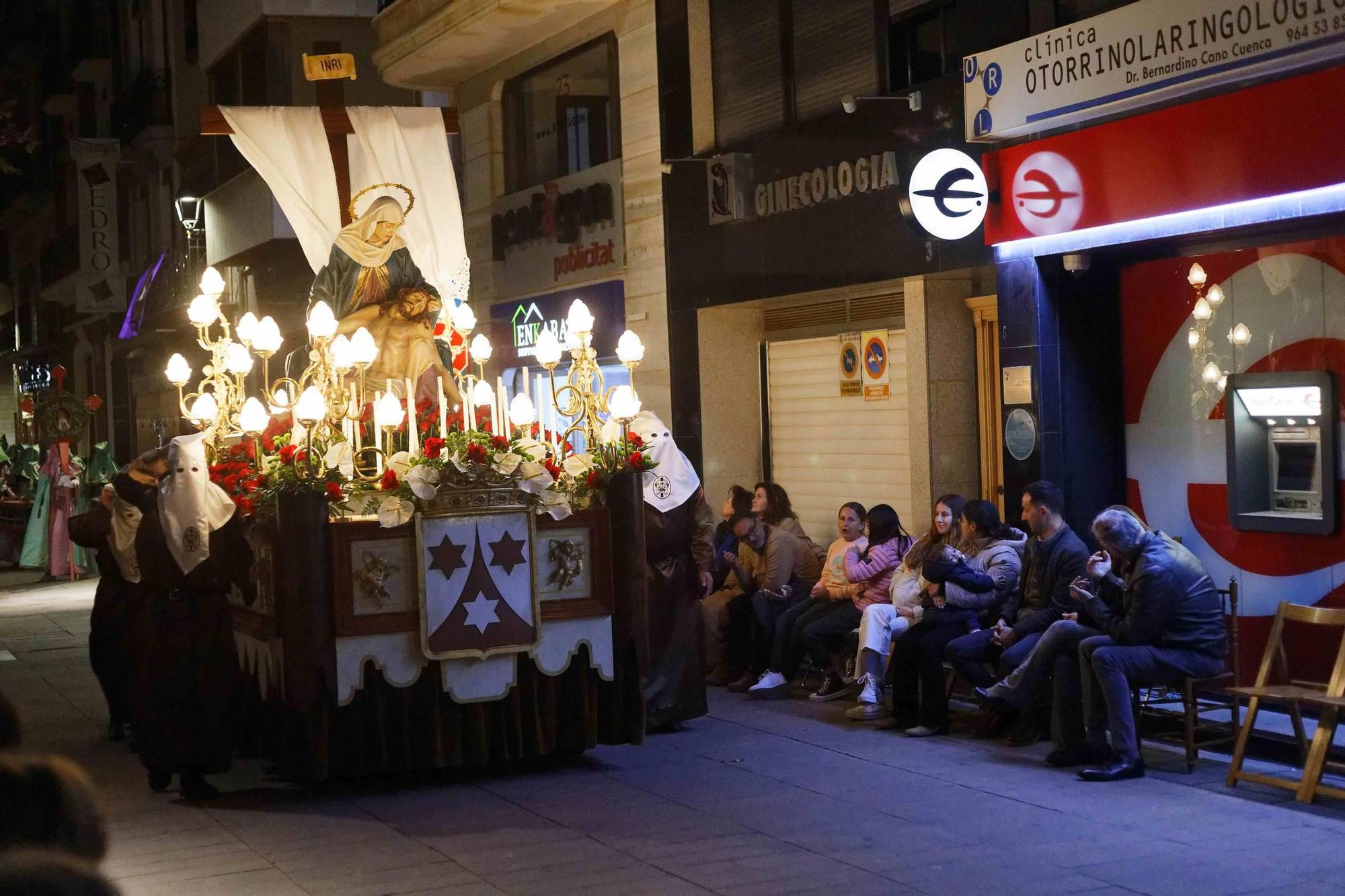 Las imágenes de la procesión del Miércoles Santo en Vila-real