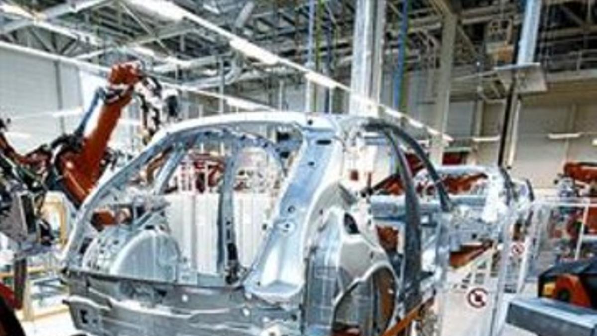 Producción del Audi Q3 en Martorell, una de las inversiones fuertes.