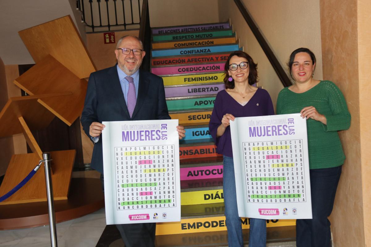 La UCO conmemora el 8 de marzo con la campaña «Igualdad que forma, derechos que transforman».