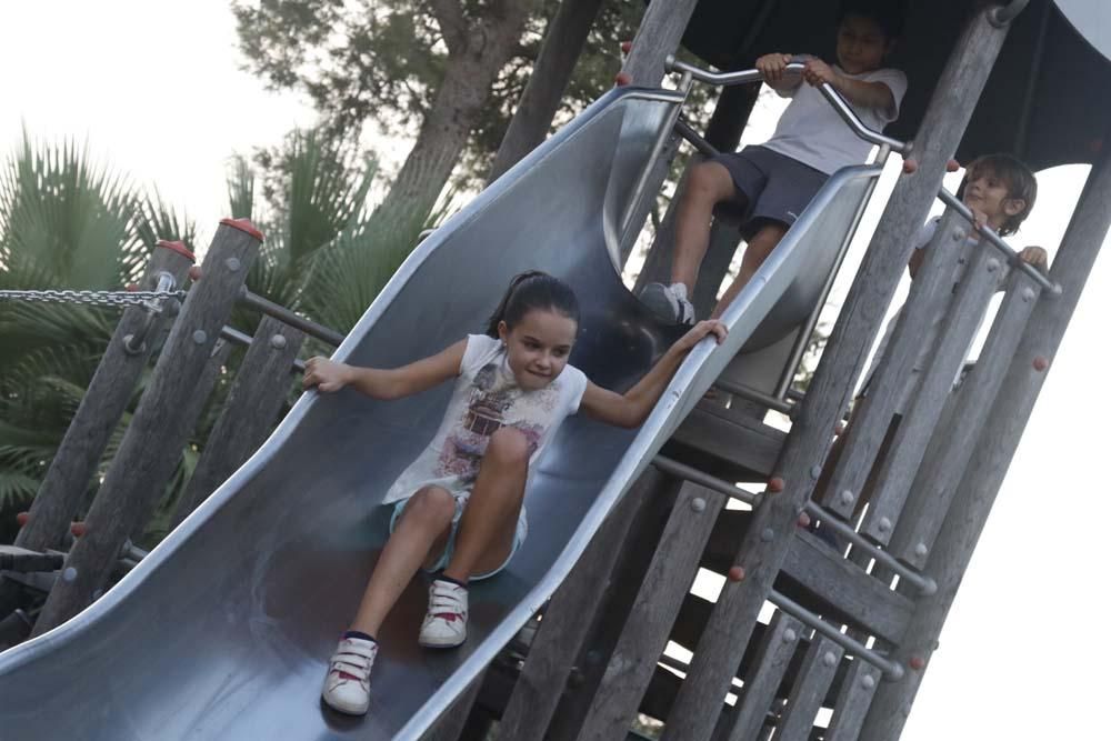 Tarde de bañador en la Ciudad de los Niños