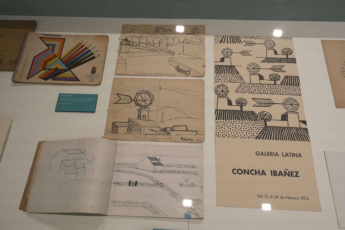 Les imatges de l’exposició dedicada a Concha Ibáñez al Museu d'Art