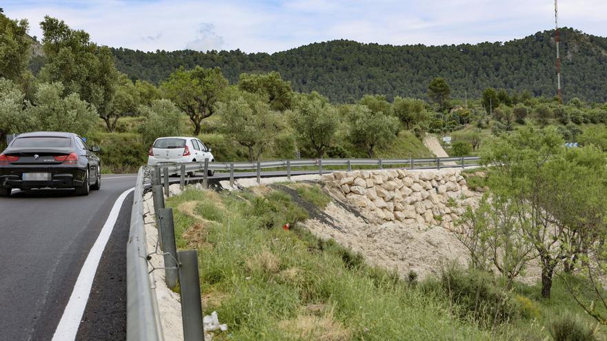 Terminan las obras para reparar el acceso a Alcoy por el Rebolcat