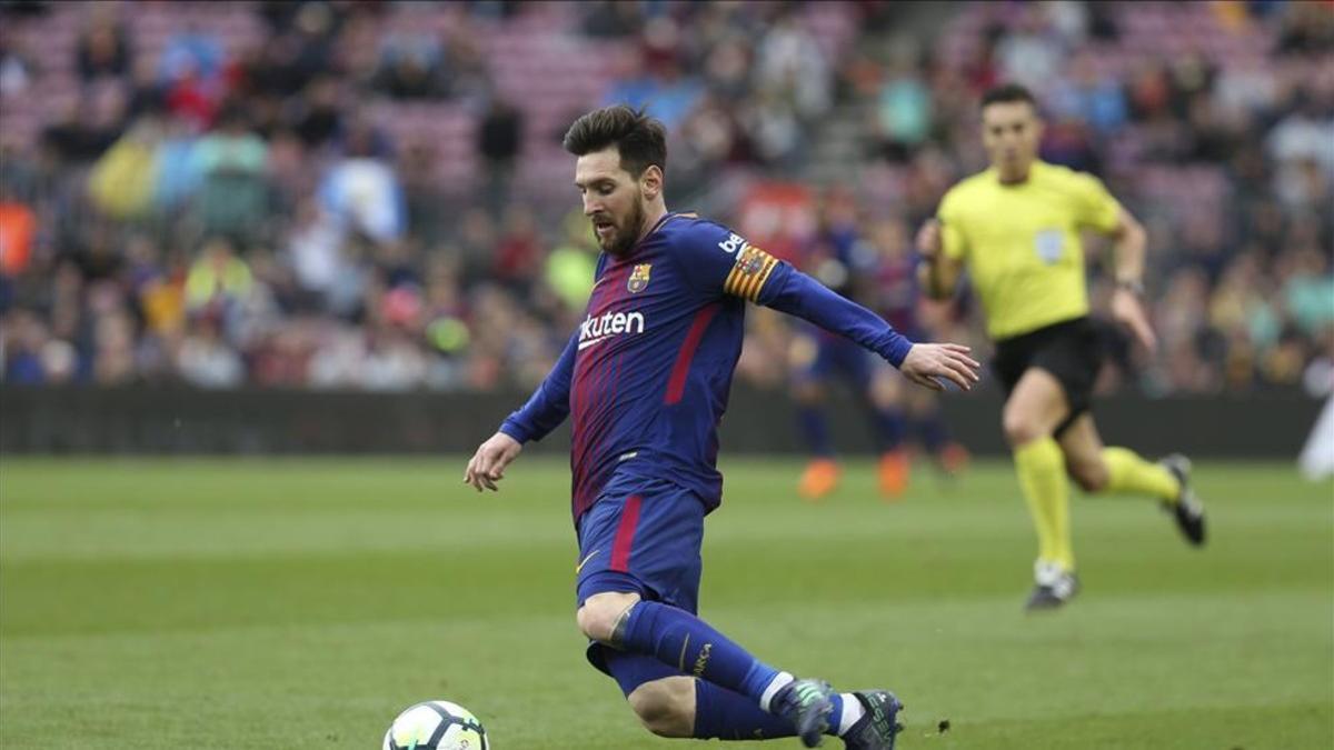 Messi liderará el ataque blaugrana