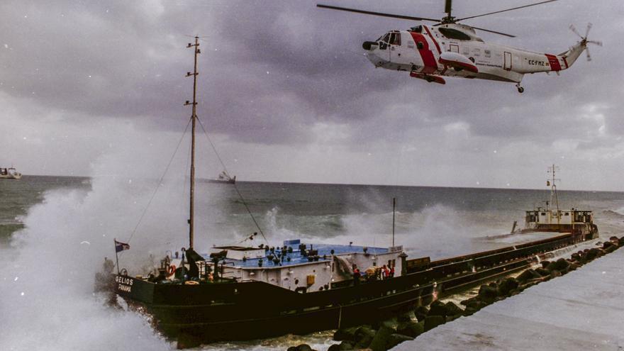 La historia del &#039;Gelios&#039;, el barco que naufragó en Las Palmas de Gran Canaria