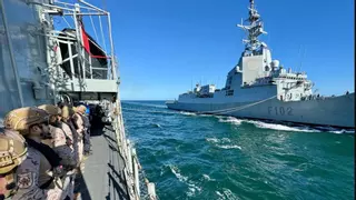 La Armada pone a prueba su "orientación al combate" liderando buques de la OTAN