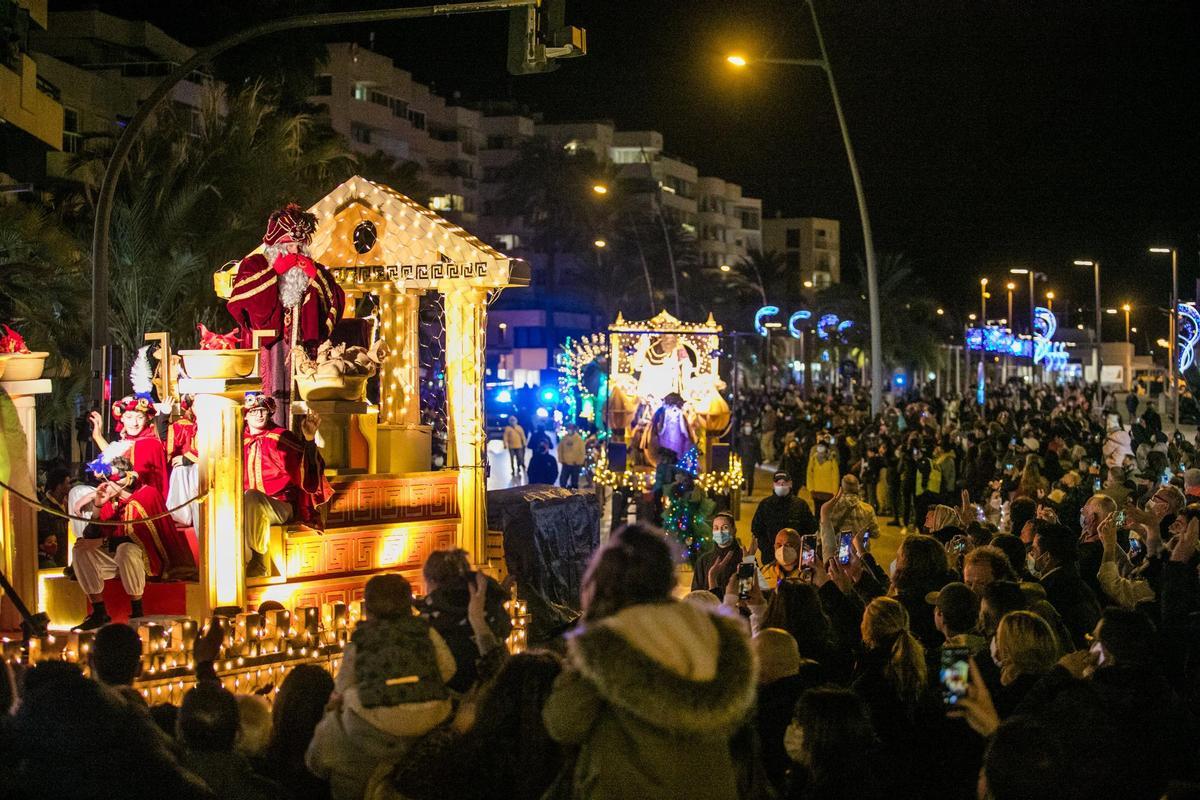 Cabalgata de Reyes en Ibiza en una imagen de archivo