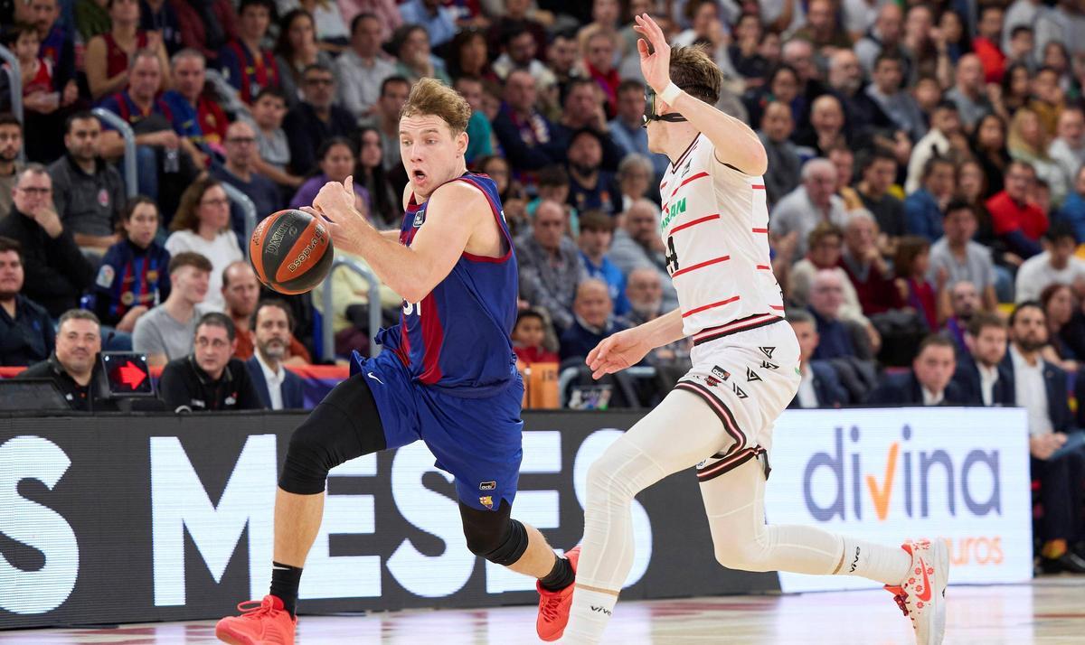 Jokubaitis dio el empujón definitivo al Barça en el último cuarto ante el Covirán Granada