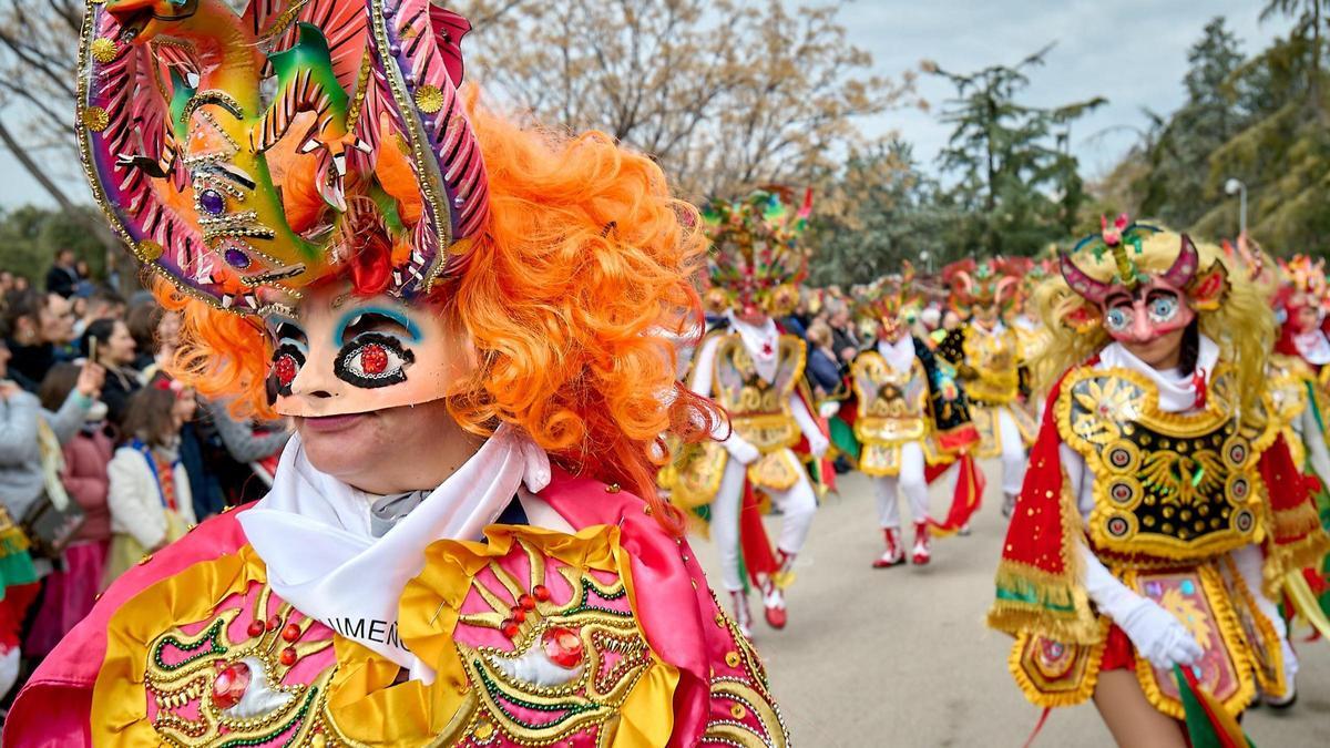 Desfile de Carnaval en Madrid el pasado 2025