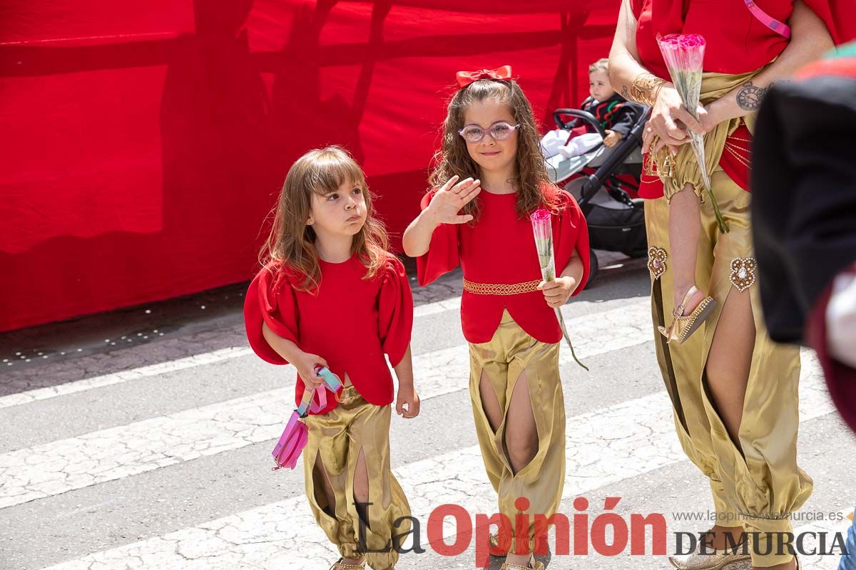 Desfile infantil del Bando Moro en las Fiestas de Caravaca