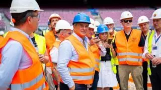 Las obras del Camp Nou avanzan; las denuncias, también