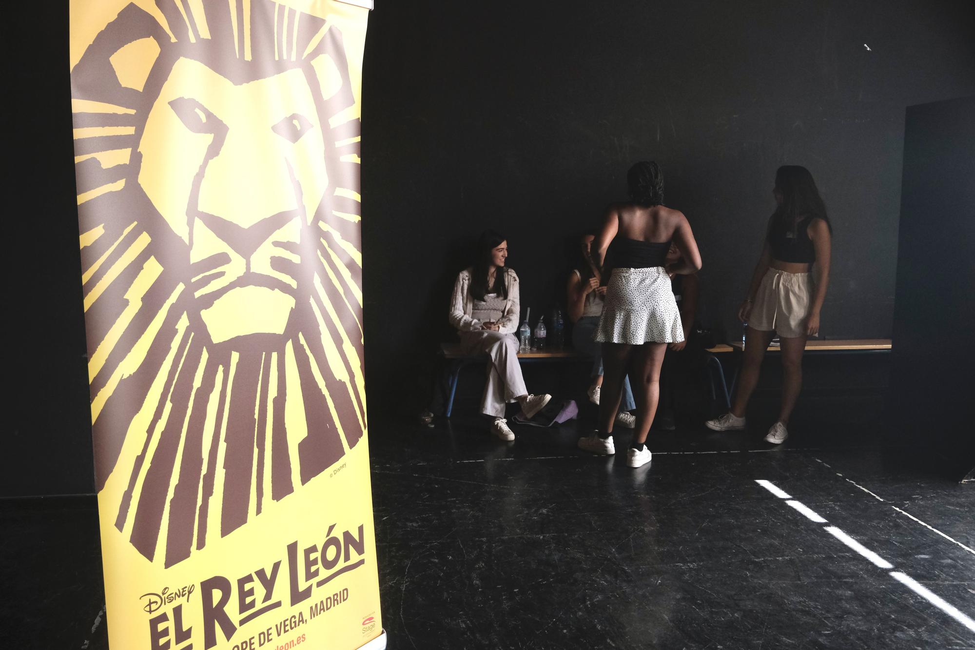 Audiciones del musical Rey León en Málaga