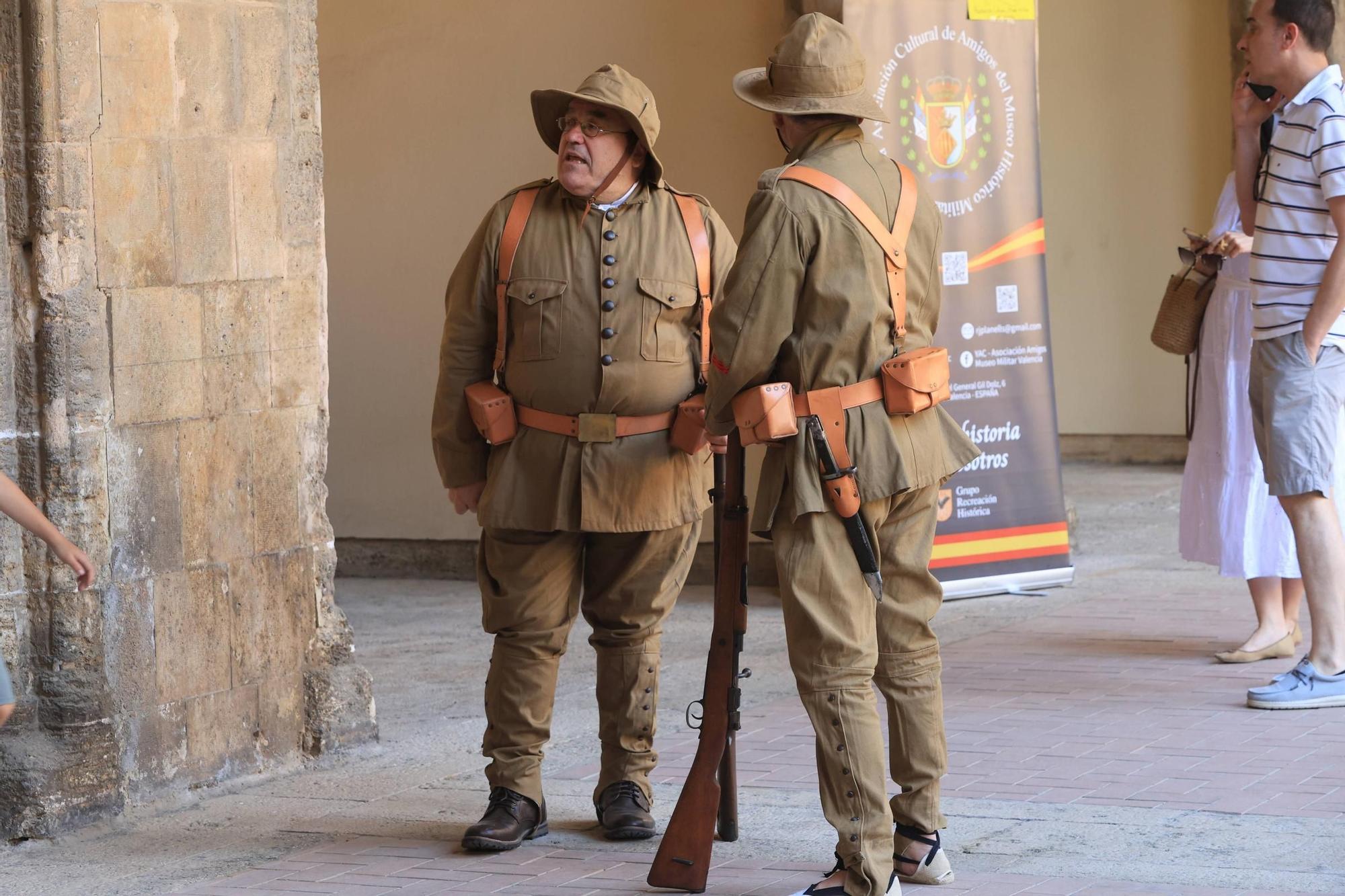 Jornada de puertas abiertas en el cuartel de Santo Domingo de València