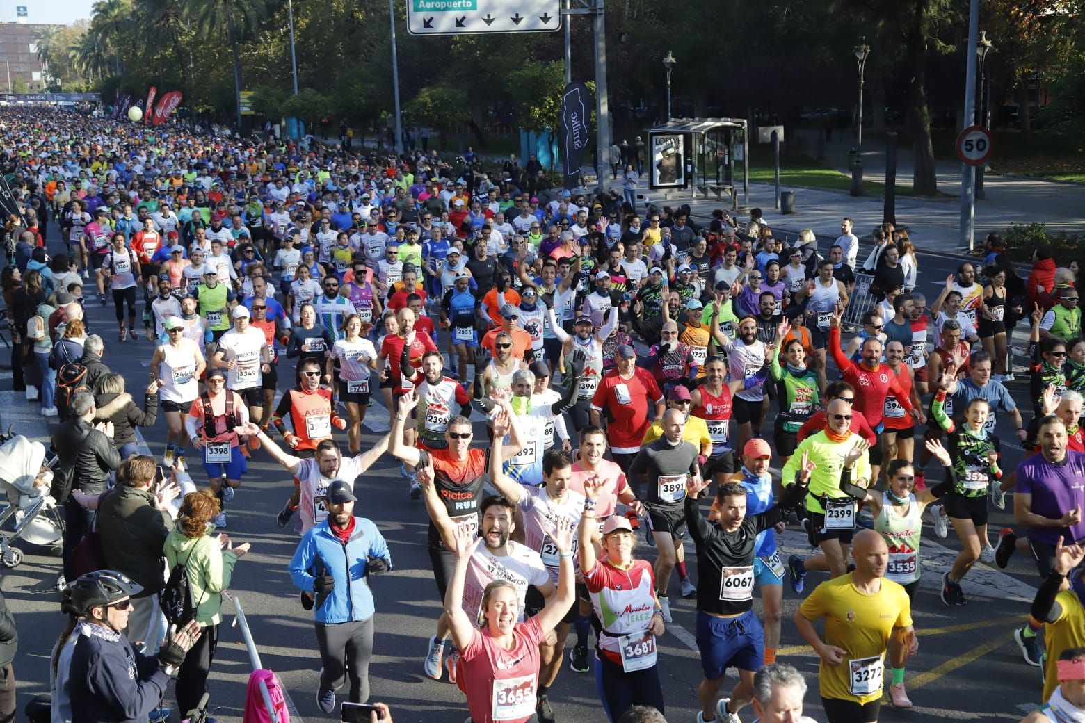 Media Maratón de Córdoba 2023: la carrera, en imágenes