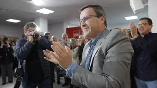 Gallardo ratifica su liderazgo al frente del PSOE: "Somos un proyecto regional"