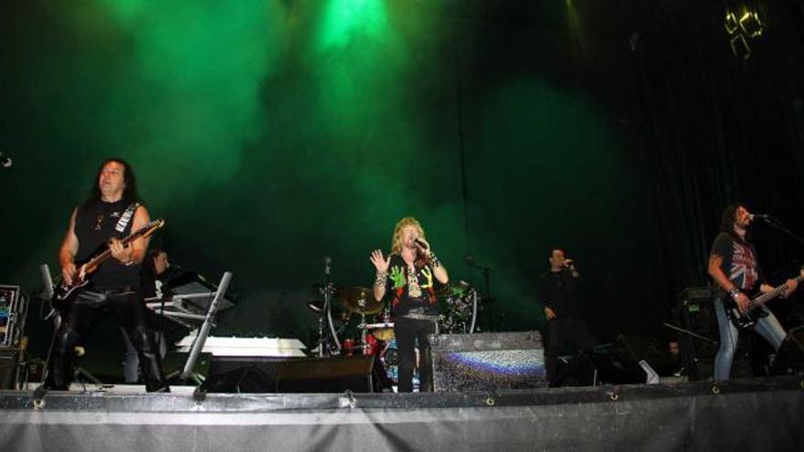 &quot;Medina Azahara&quot;, durante un concierto en Villahormes (Llanes)