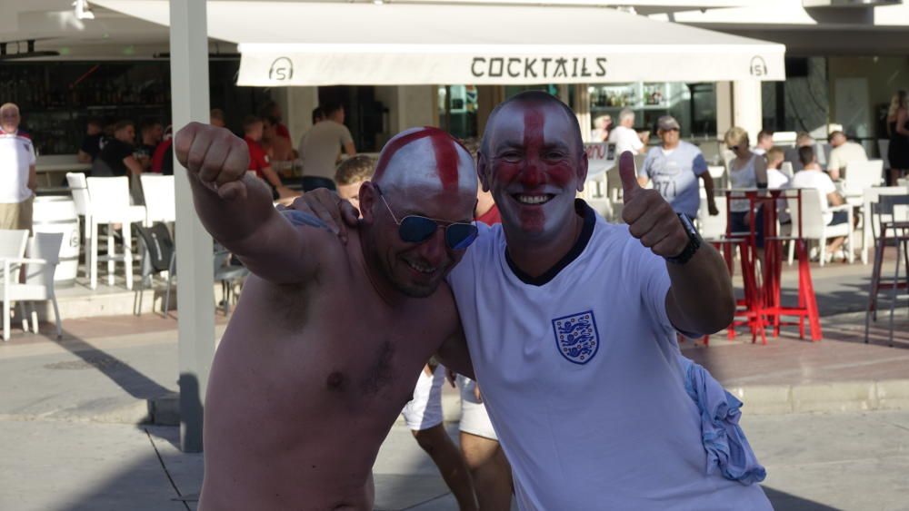 Magaluf se blinda contra los 'hooligans' ante el Inglaterra-Túnez