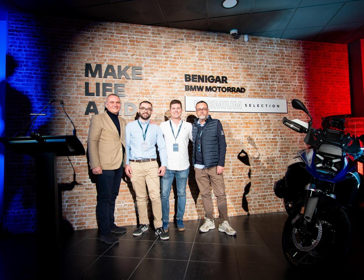 Equipo de BMW Motorrad Benigar.