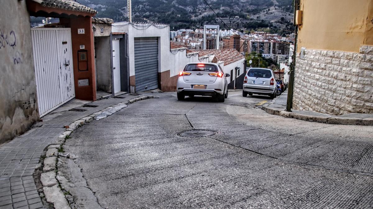 Barrio de Sant Pancraç en Alcoy.