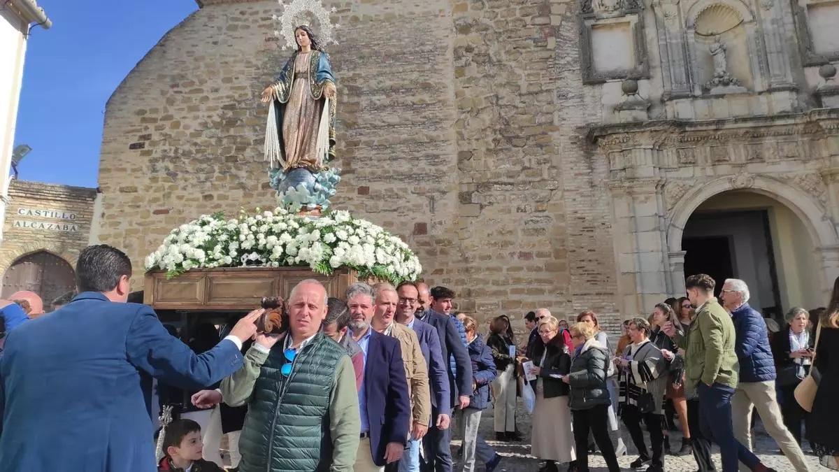 Celebración en la Capilla de la Milagrosa de Bujalance.