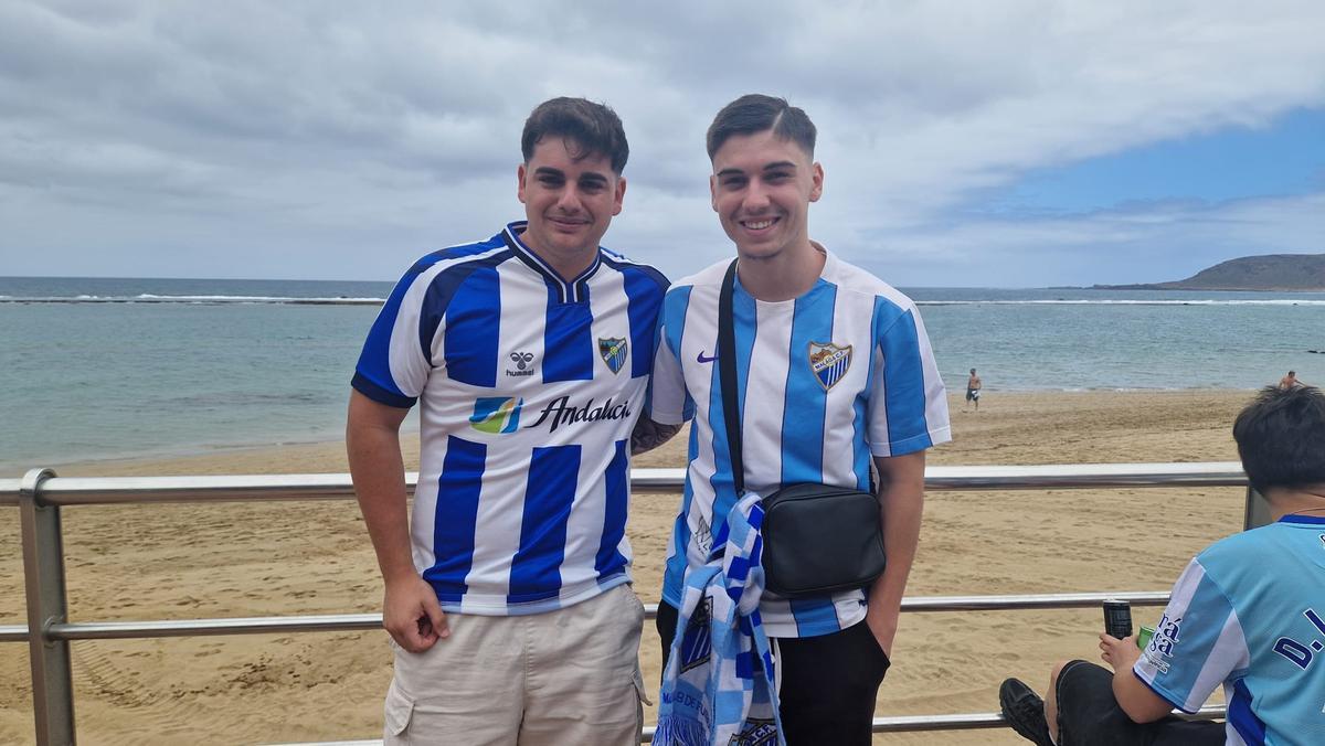Jesús Martín y Carlos Bueno, desde Gran Canaria.