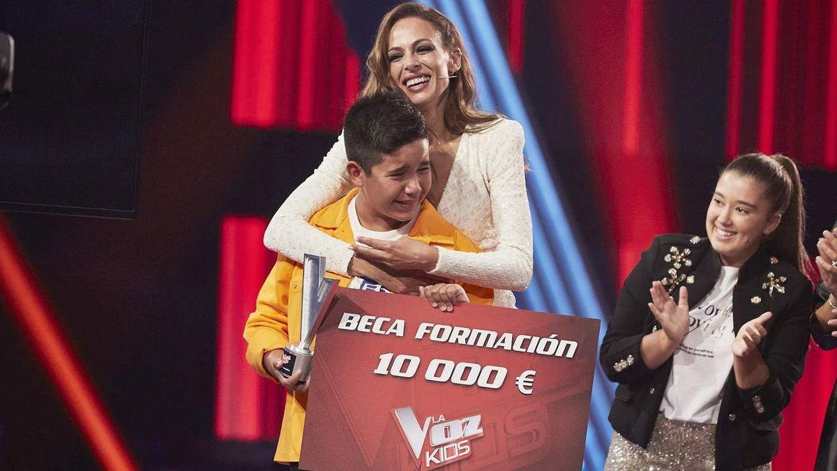 'La Voz Kids' elige a Levi, del equipo de Melendi, como ganador de su