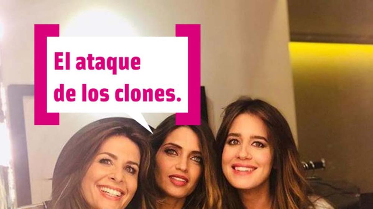 Nuria Roca, Sara Carbonero e Isabel Jiménez haciéndose una foto