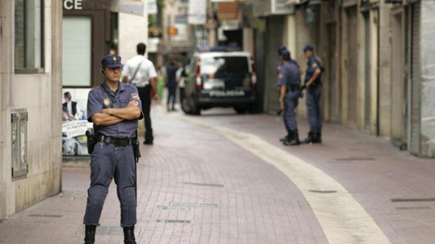 ETA hace estallar tres artefactos en el centro de Palma de Mallorca