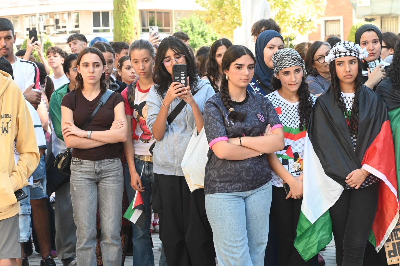 Galería de imágenes: Estudiantes de Castellón en protesta por Palestina