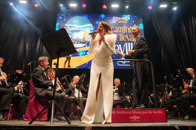 Fotogalería | El encendido del alumbrado navideño en Sevilla, en imágenes
