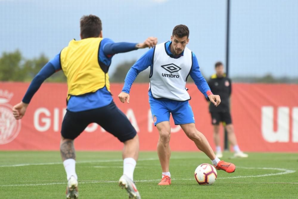 Entrenament del Girona FC