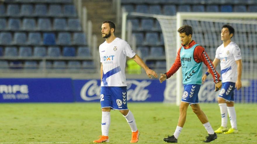 Momentos previos del partido anterior ante el Real Oviedo.