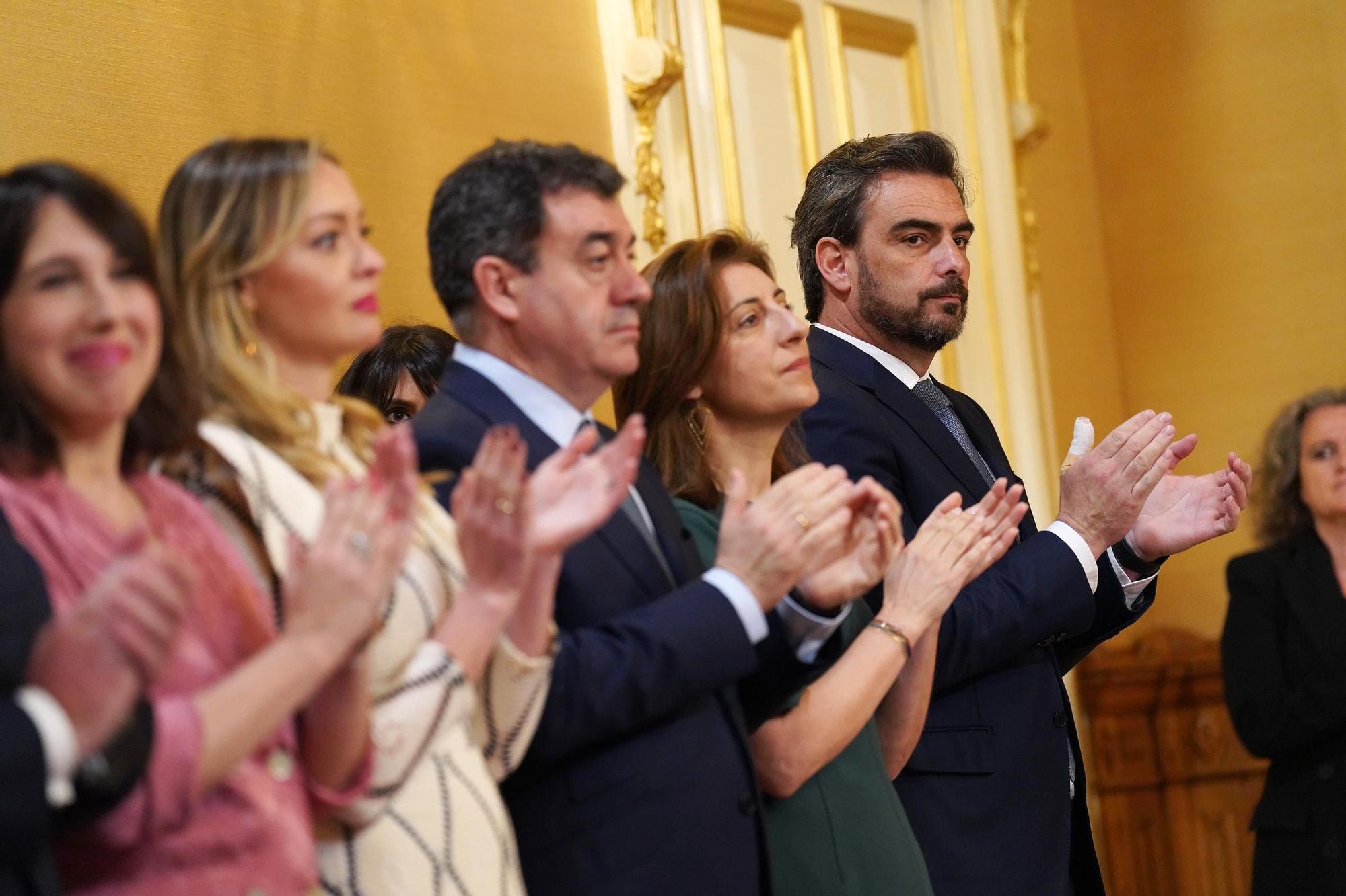 El nuevo equipo de conselleiros de Alfonso Rueda toma posesión de su cargo