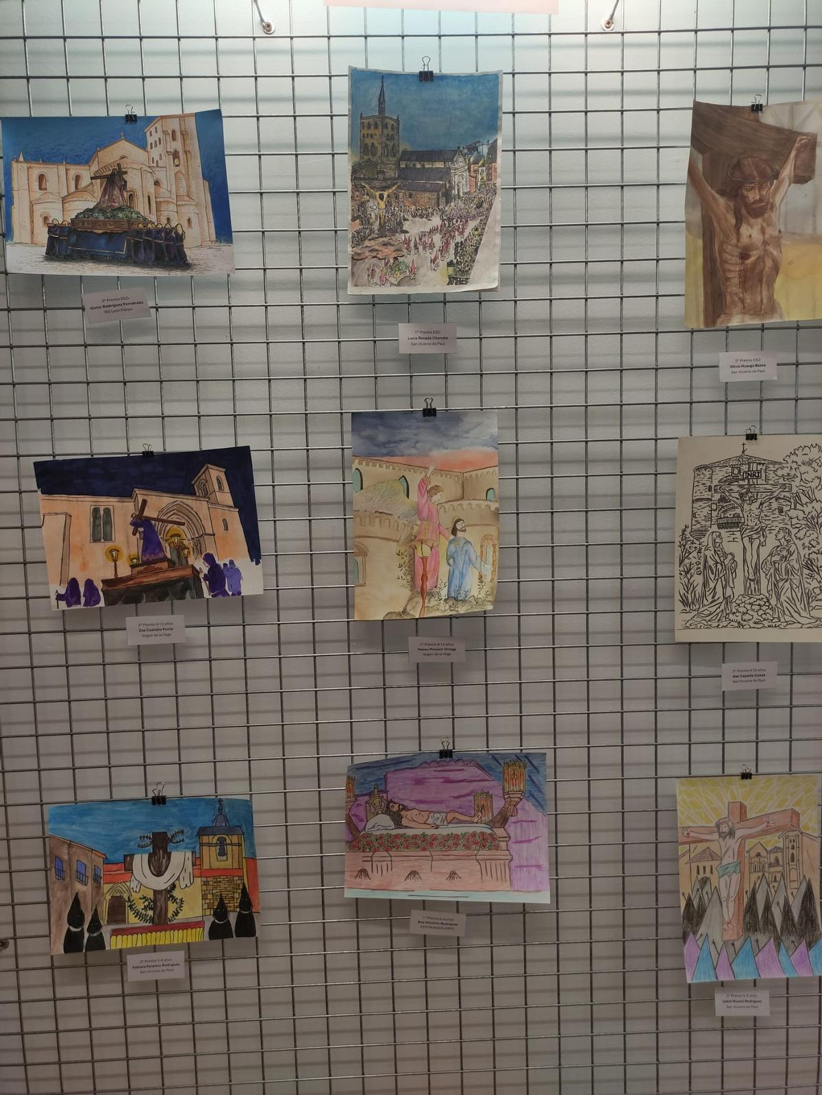 Ganadores del Concurso de Dibujo.