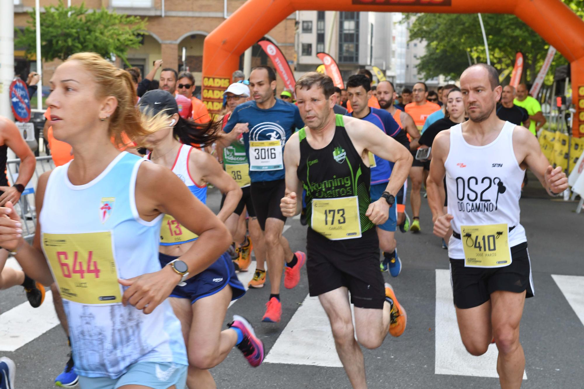 Carrera de Os Rosales del circuito Coruña Corre