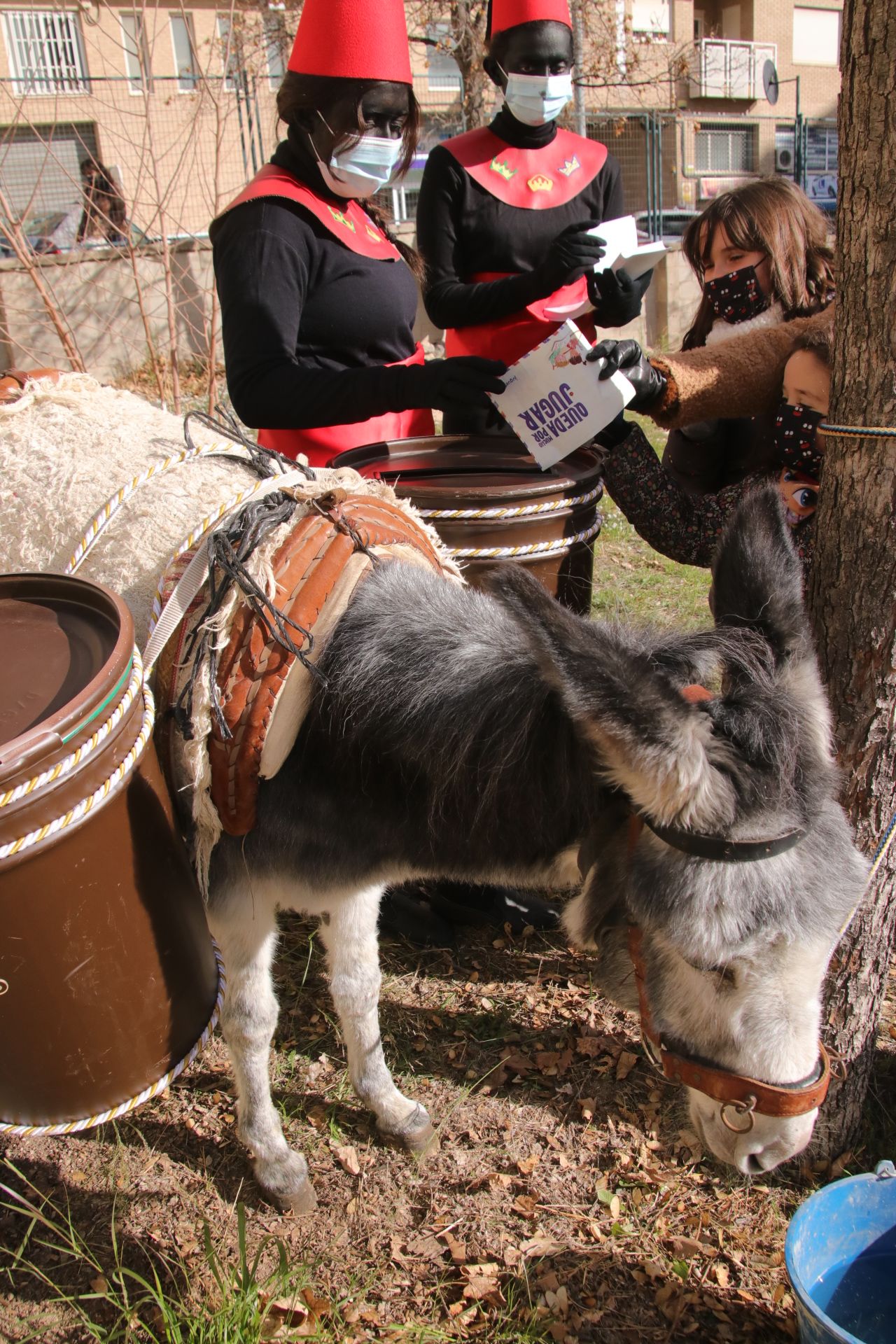 Los pajes recogen en Alcoy las cartas para los Reyes Magos