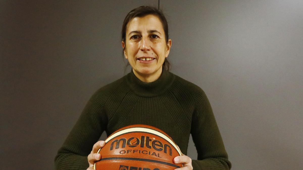 Teresa Seco, campeona de la Copa de la Reina de baloncesto.