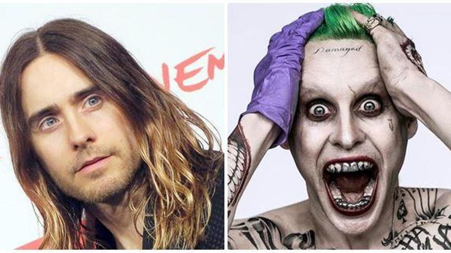 Jared Leto, como el &#039;Joker&#039;.