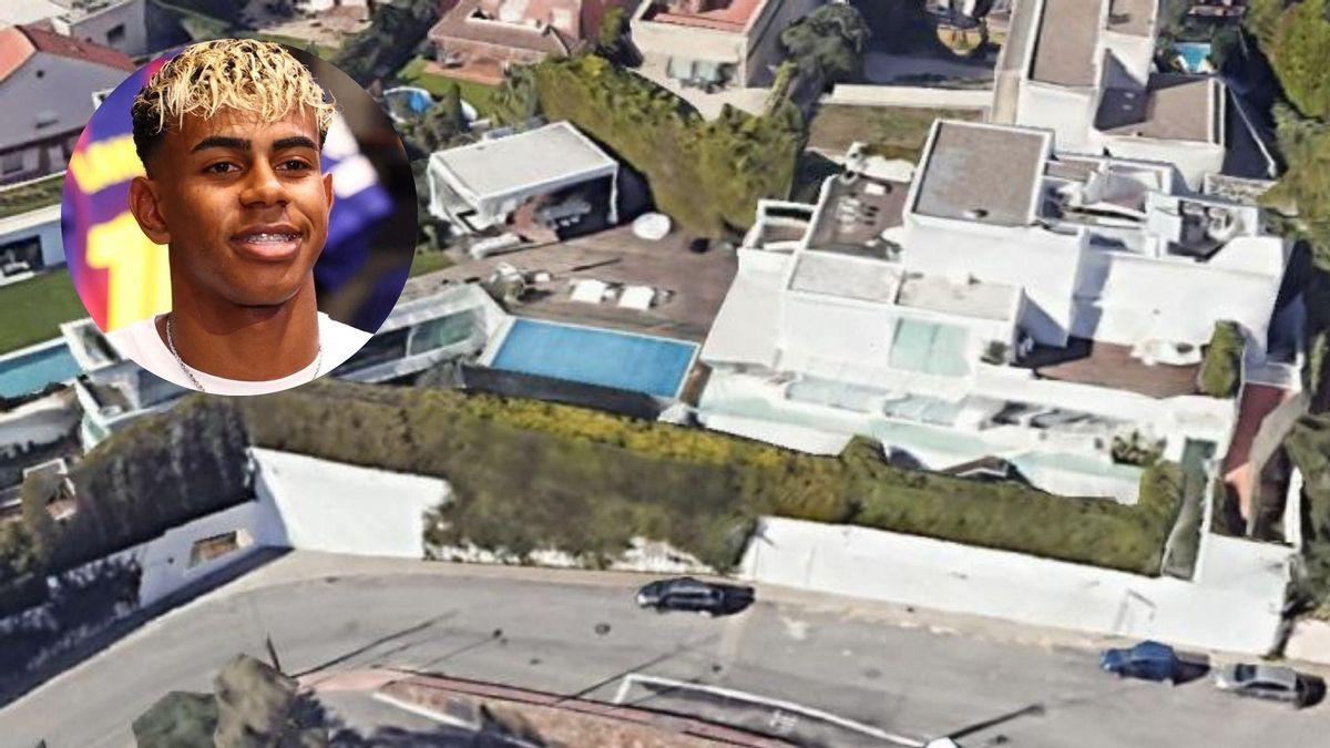 La nova casa de Lamine Yamal a Esplugues de Llobregat.