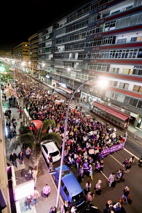 GENTE Y CULTURA 07-03-19  LAS PALMAS DE GRAN CANARIA. 8M Día Internacional de la Mujer. Manifestación por el 8M Día Internacional de la Mujer. FOTOS: JUAN CASTRO