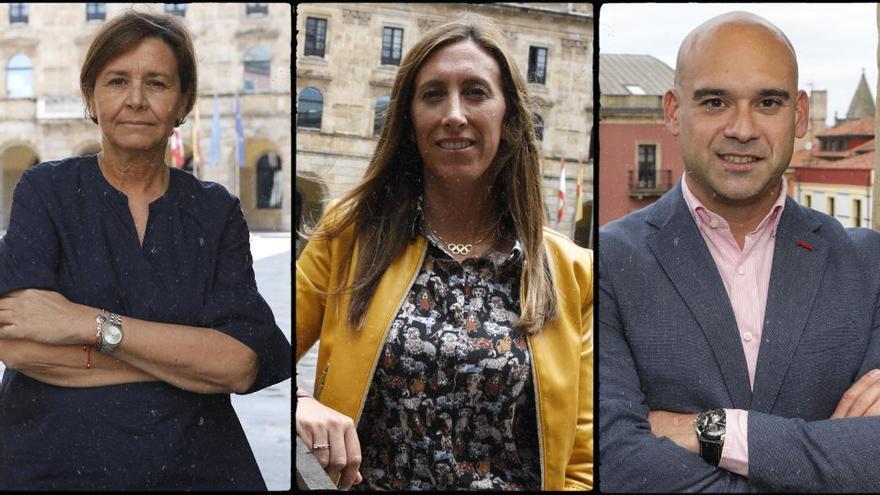 Pumariega y Martínez Salvador ya son dos y tres del gobierno tripartito de Gijón