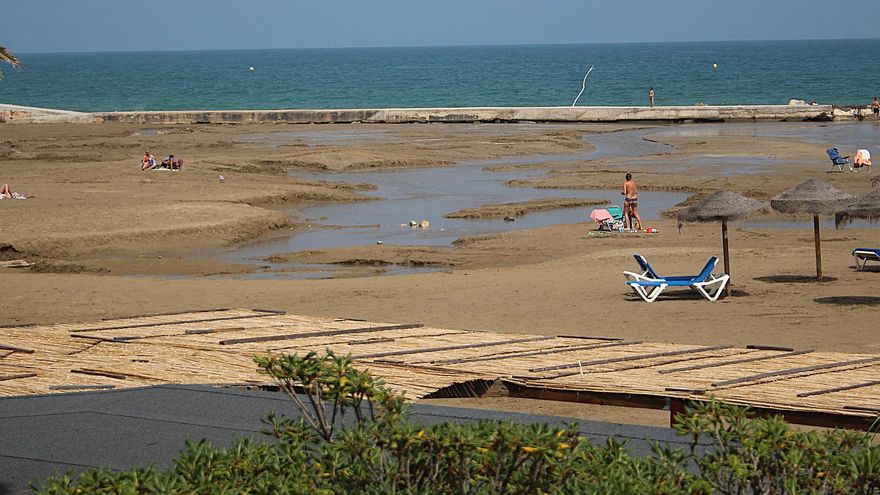 Galería | Estado de la playa Las Fuentes de Alcossebre