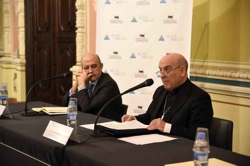 Entrega del premio de valores del Arzobispado a José Antonio Zarzalejos