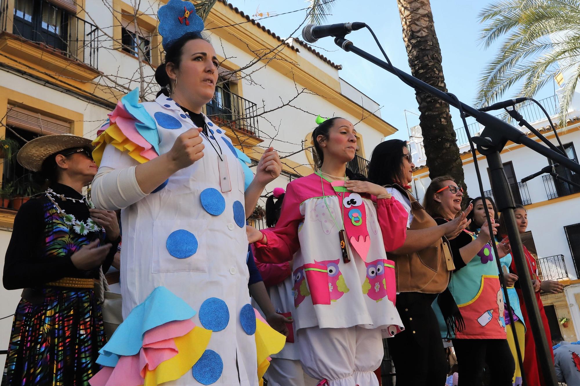 La plaza de La Corredera acoge la fiesta final del carnaval