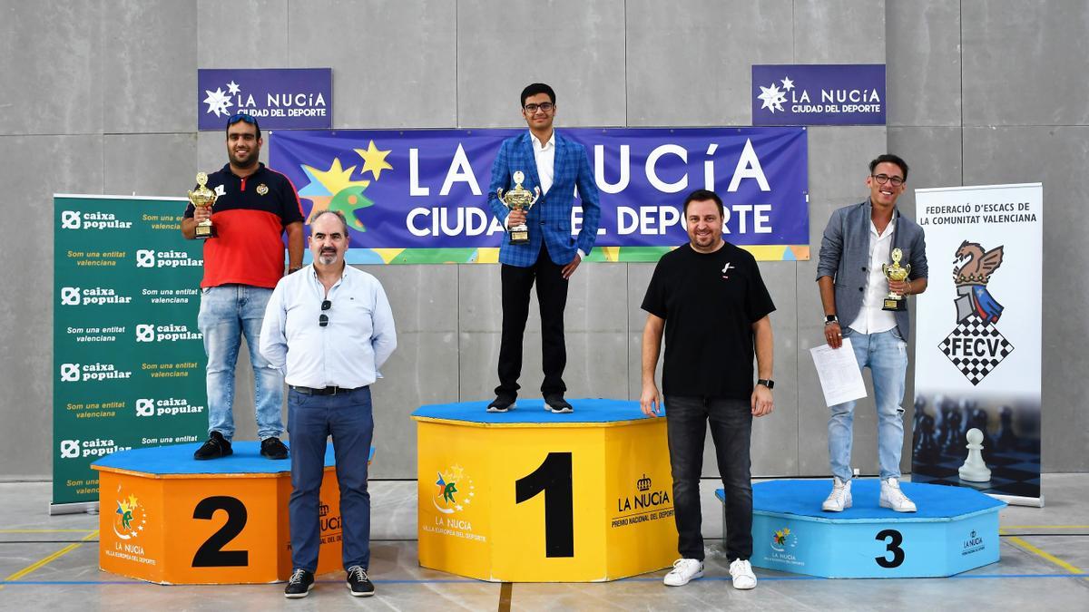 Tras nueve intensas rondas el jugador indio Raunak Sadhwani se proclamó campeón del III Open Internacional de Ajedrez de La Nucía.