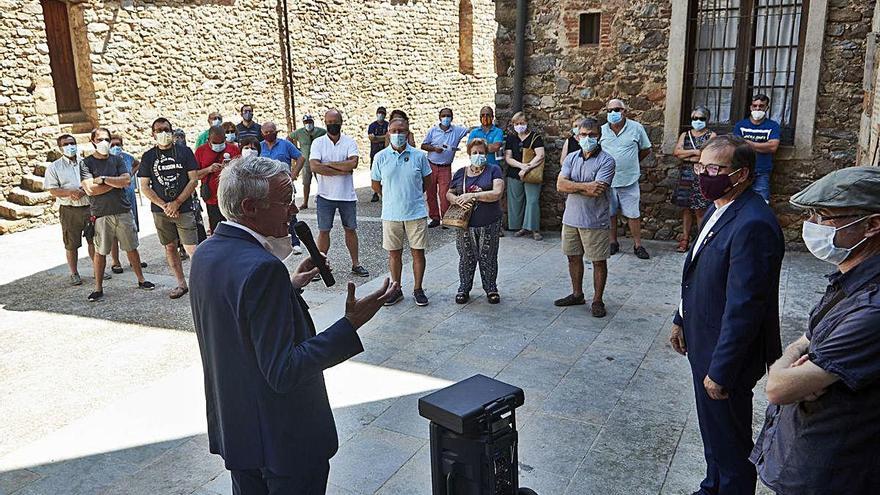 La inauguració de les obres de restauració es va fer l&#039;1 d&#039;agost.