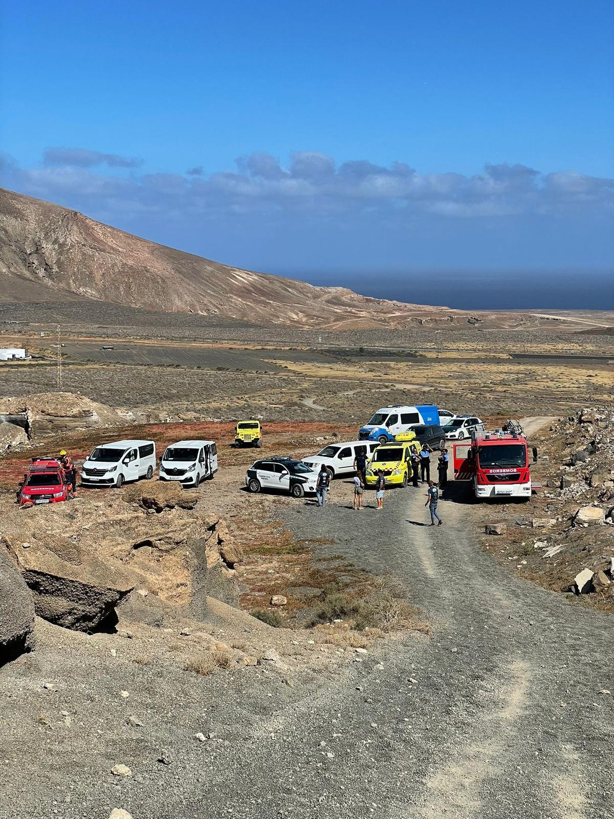 Muere una mujer y su hija resulta herida grave tras precipitarse por un rofero de Lanzarote