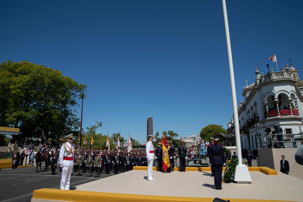 Las fotos del desfile de las Fuerzas Armadas