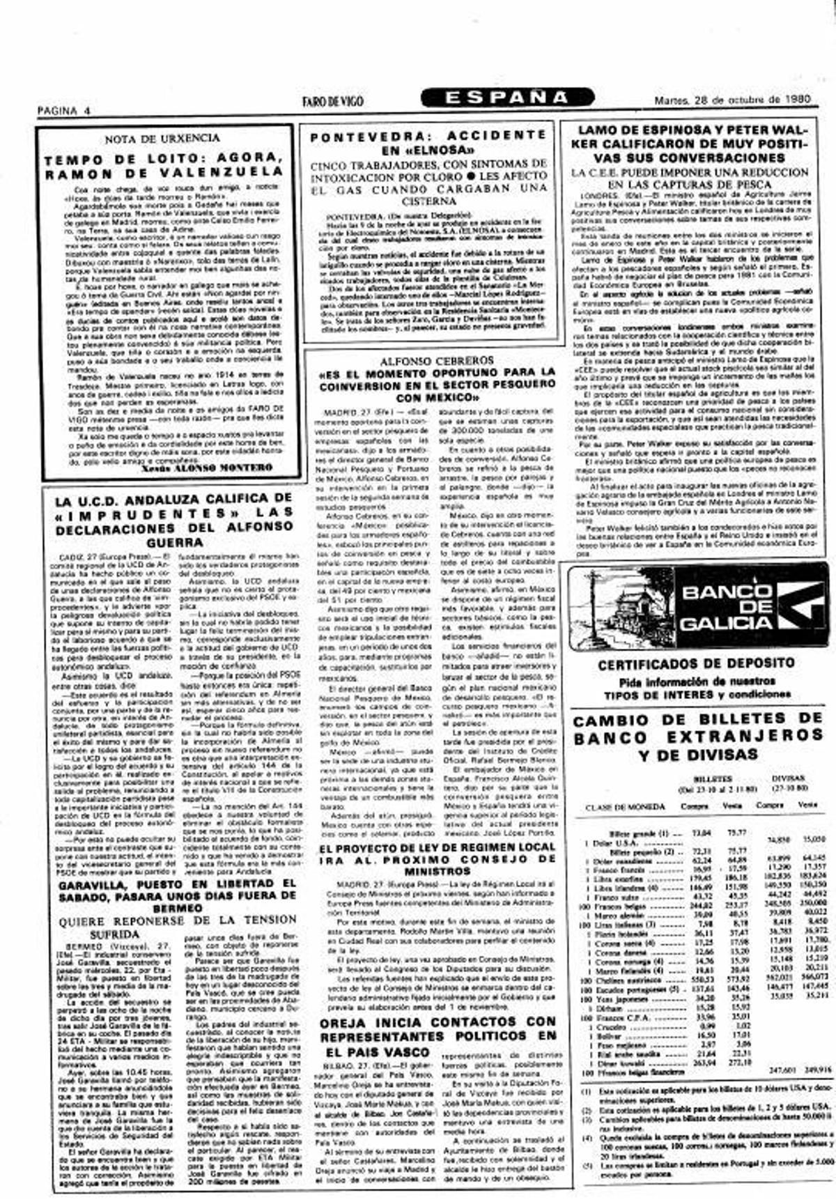 Reseña de Alonso Montero en FARO.   | // FDV